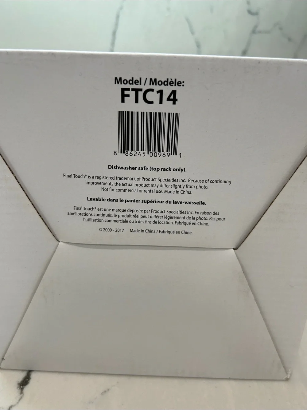 Brand New* Stainless Steel Ice Bottle Chiller - Gray/Steel